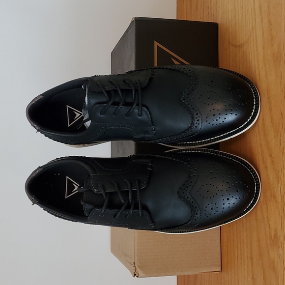 $FINAL$ Leather Wingtip Oxford in Black NEW - Picture 9 of 13